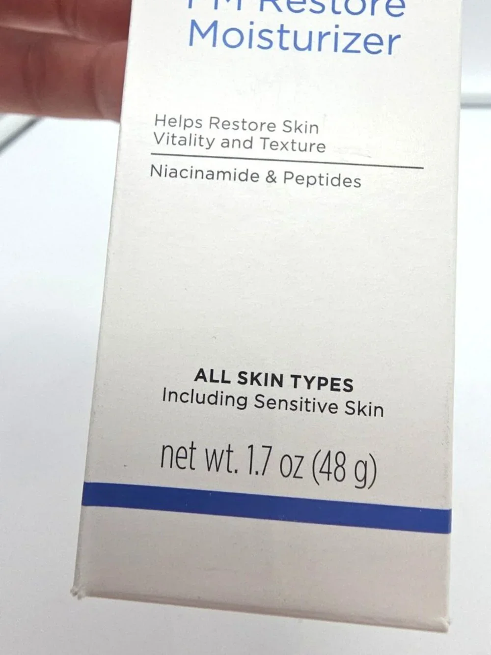 Elta MD PM Restore Therapy Facial Moisturizer 1.7oz/48g NEW IN BOX Exp. 6/2027